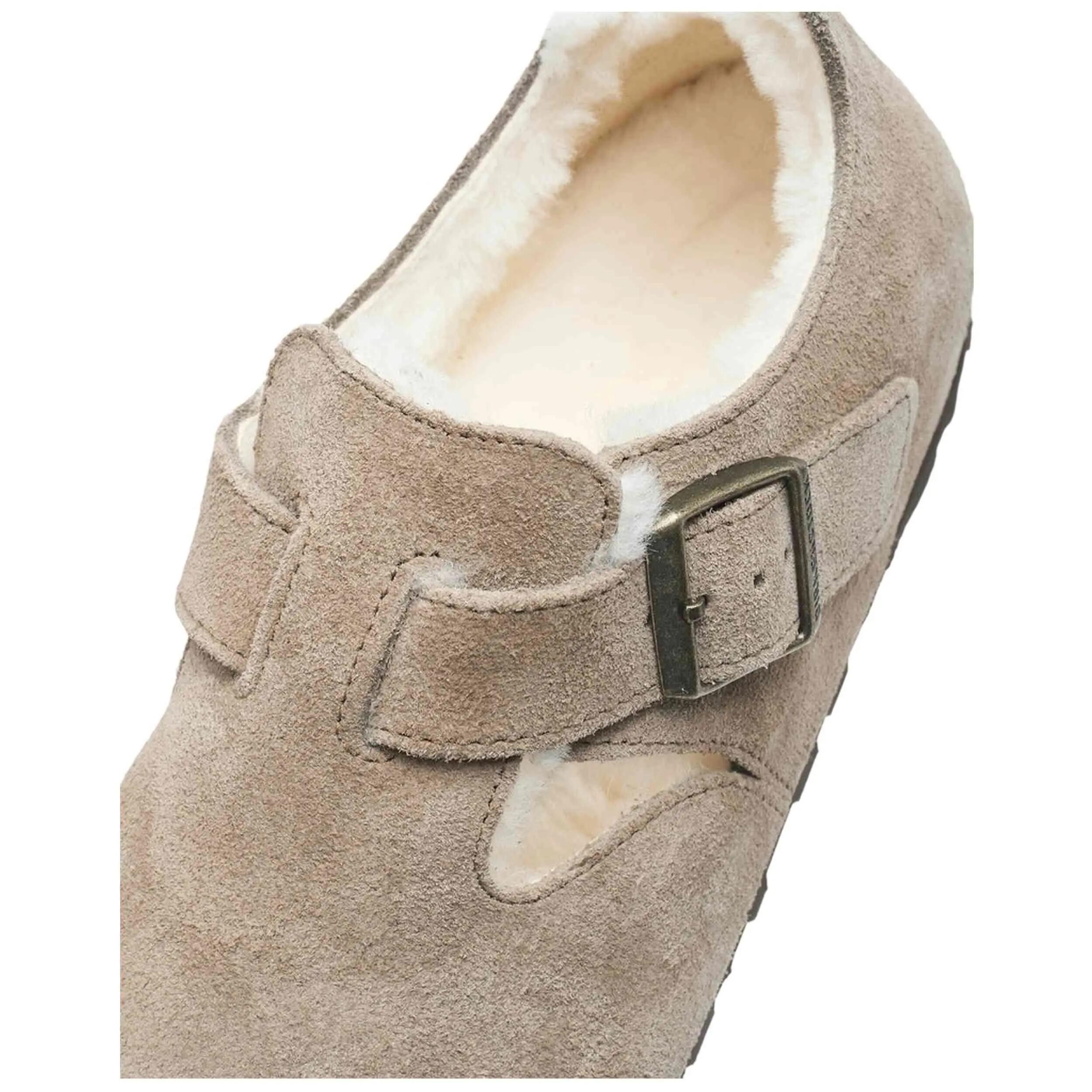 Sandalen Birkenstock model Birkenstock London Shearling Narrow Fit voor vrouwen 2/5