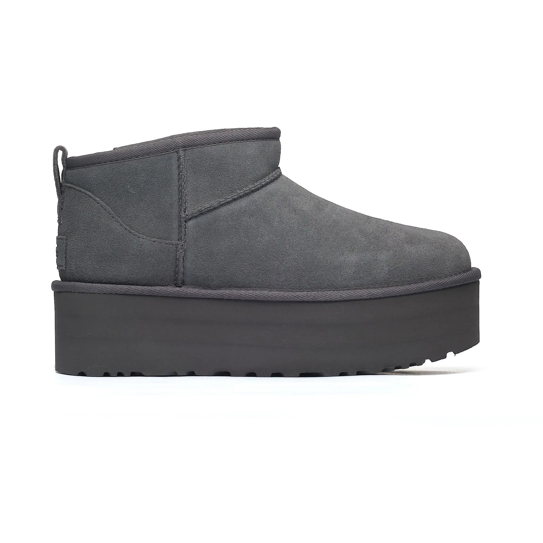 Damskie śniegowce Ugg Classic Ultra Mini Platform 1135092-CHRC 2/6
