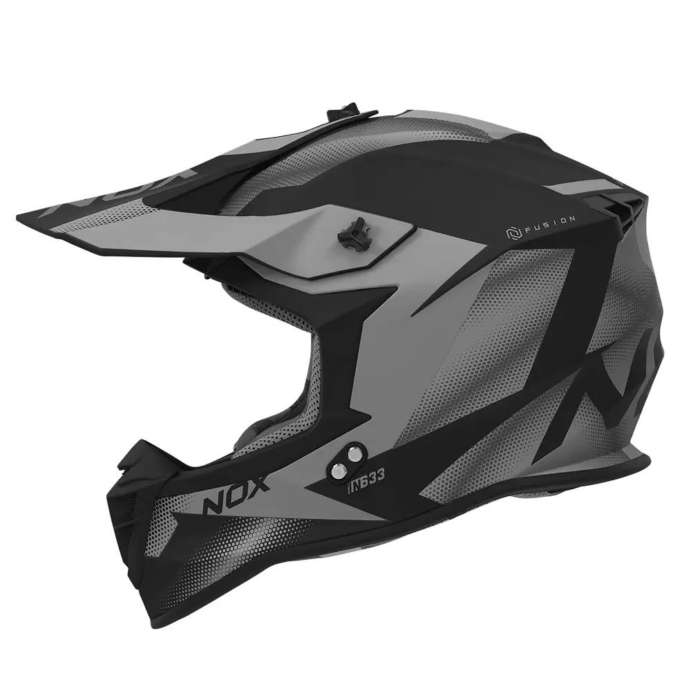 Casque moto cross Nox N633 Fusion 1/1