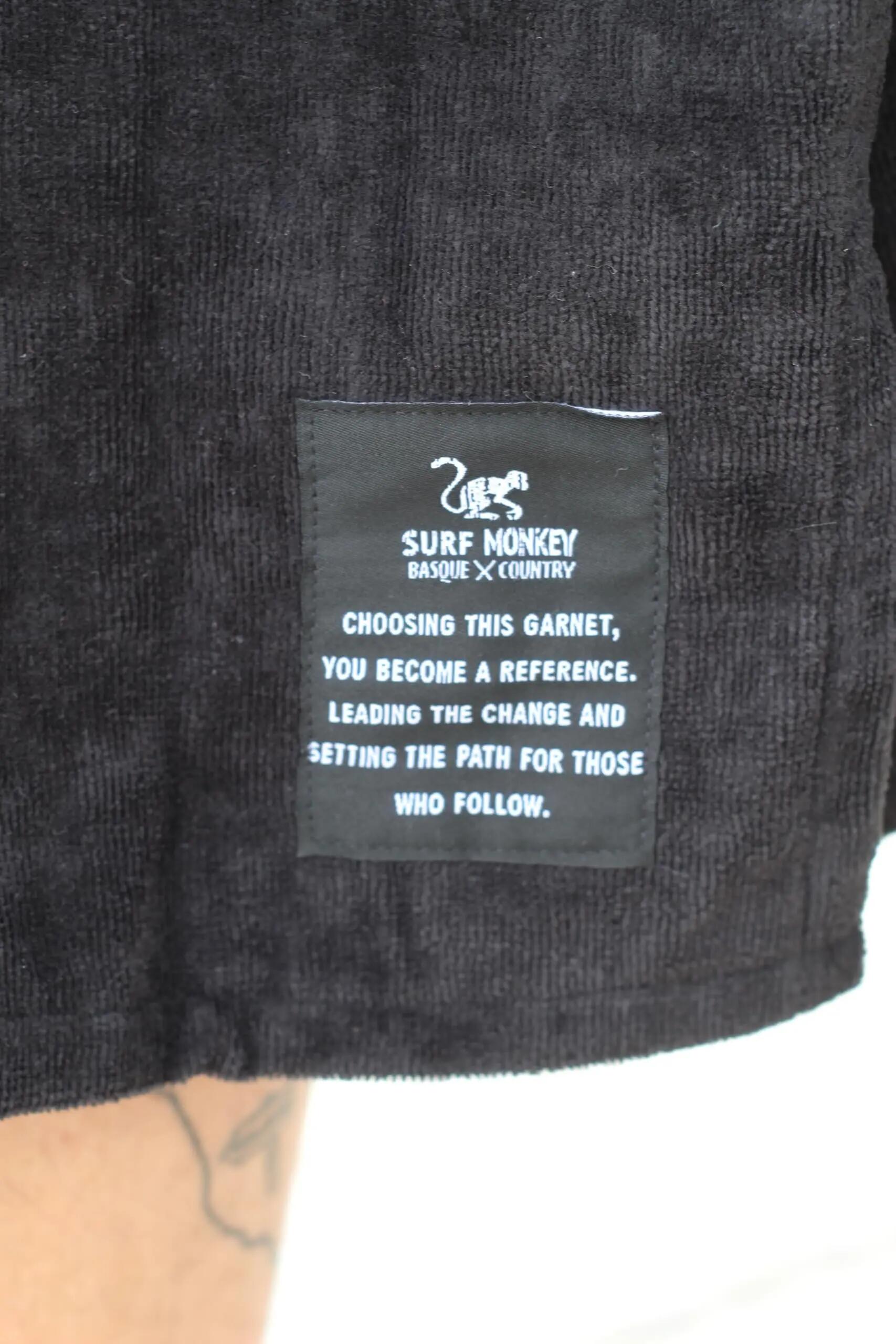 Cotton Kids' Poncho (Black 6-10) 5/6