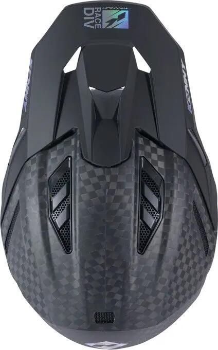 Kenny Titanium Carbon Matt Holographic full-face helmet 4/7