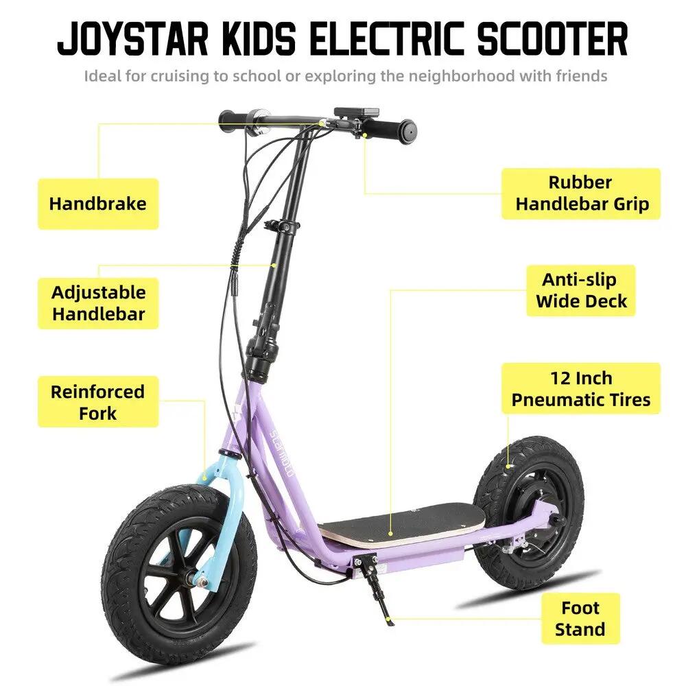 Elektrische step 250W, 12" wielen, inklapbaar, voor 6-12 jaar 5/6