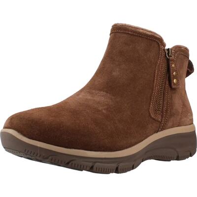 Laarzen skechers easy going urban zip, bruin, uniseks