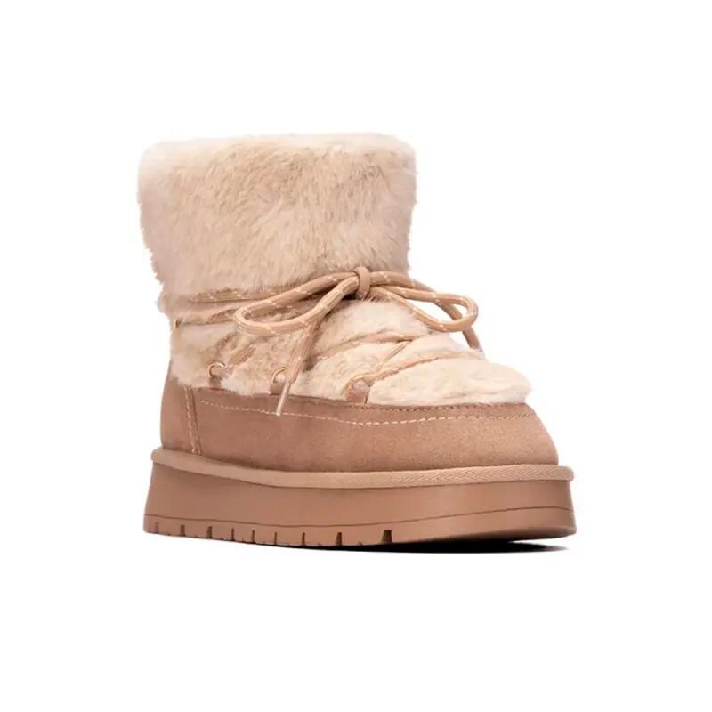 Bottines Plates Femme Xti  Beige 2/4