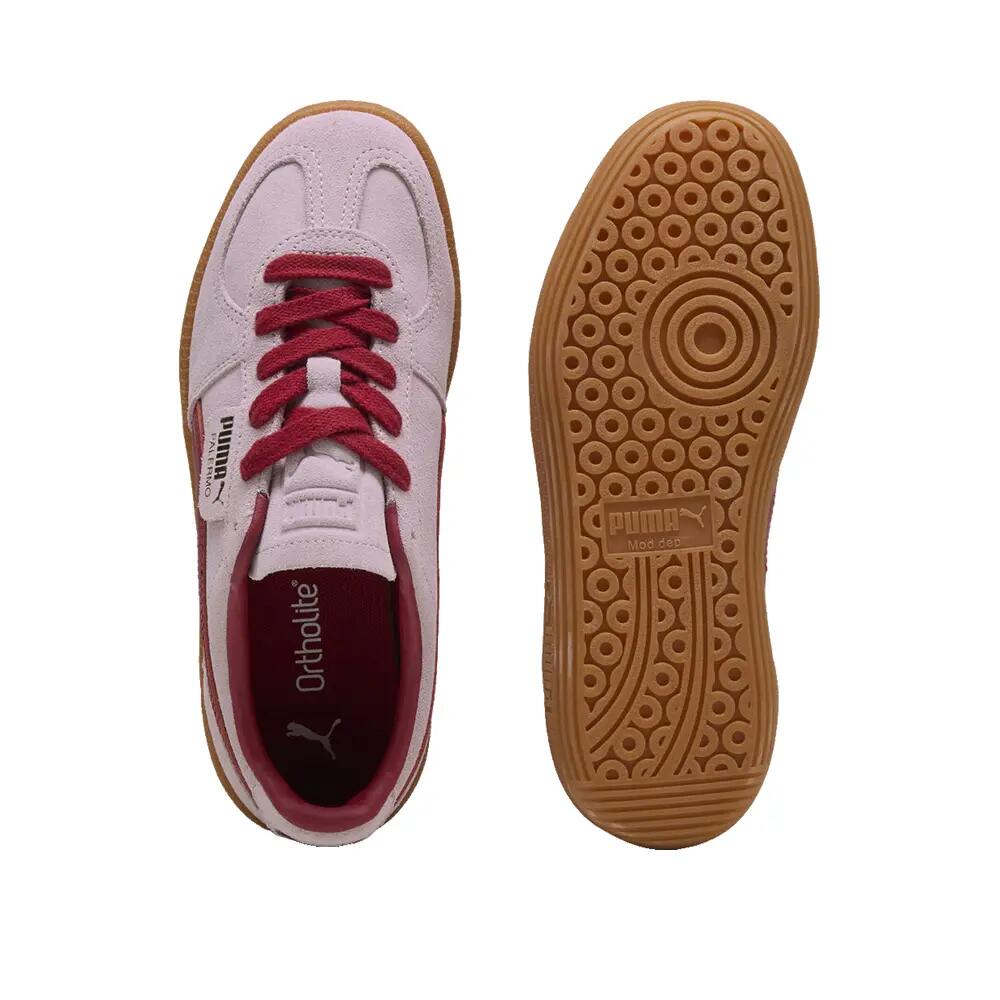 Chaussures PUMA Palermo Femme Suède Rose 2/6