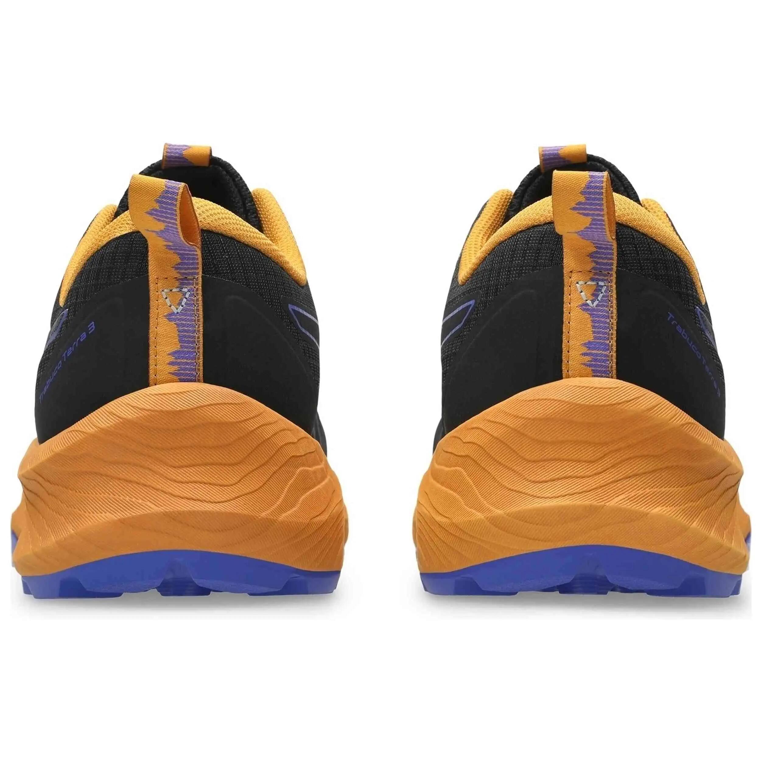 Schoen Asics model Trabuco Max 3 "Black/Cobalt Burst" voor mannen 4/5