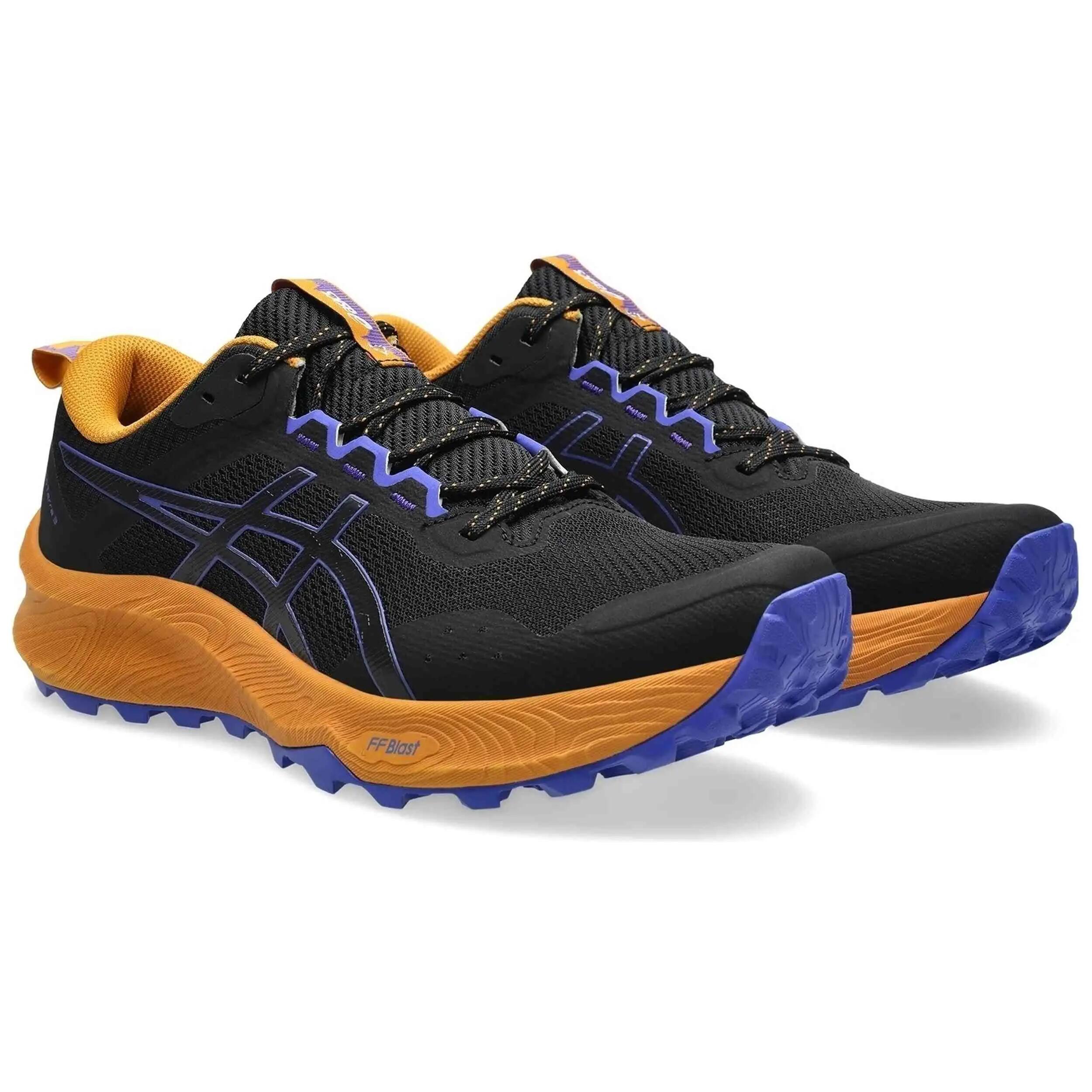 Schoen Asics model Trabuco Max 3 "Black/Cobalt Burst" voor mannen 2/5