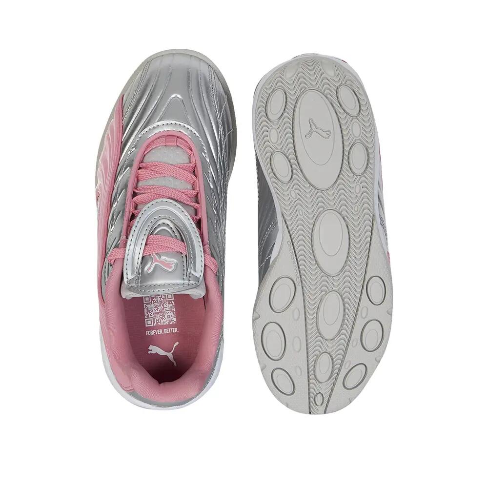 PUMA V-S2 Shoes Silver/Pink 4/7