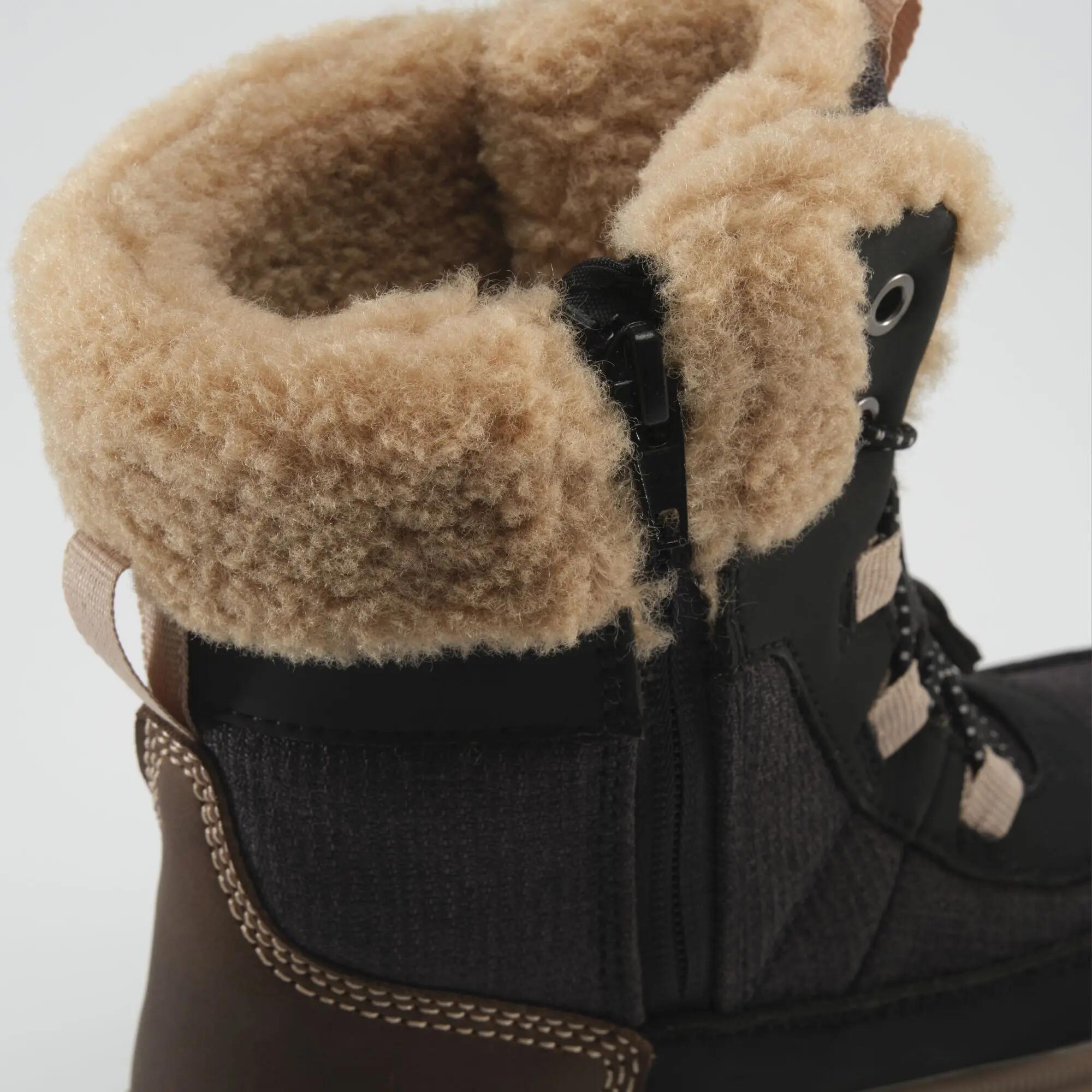 Kinderen SEEKERF winterlaarzen zwart/bruin 9/9