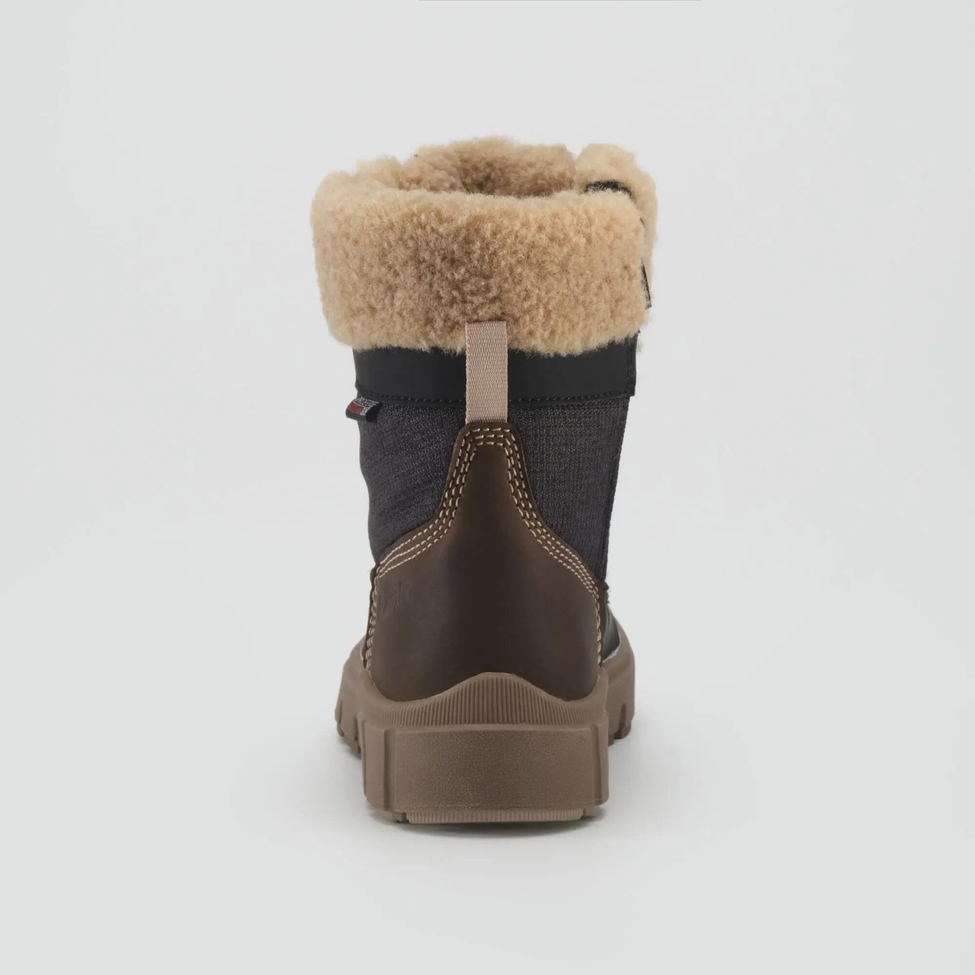 Kinderen SEEKERF winterlaarzen zwart/bruin 3/9