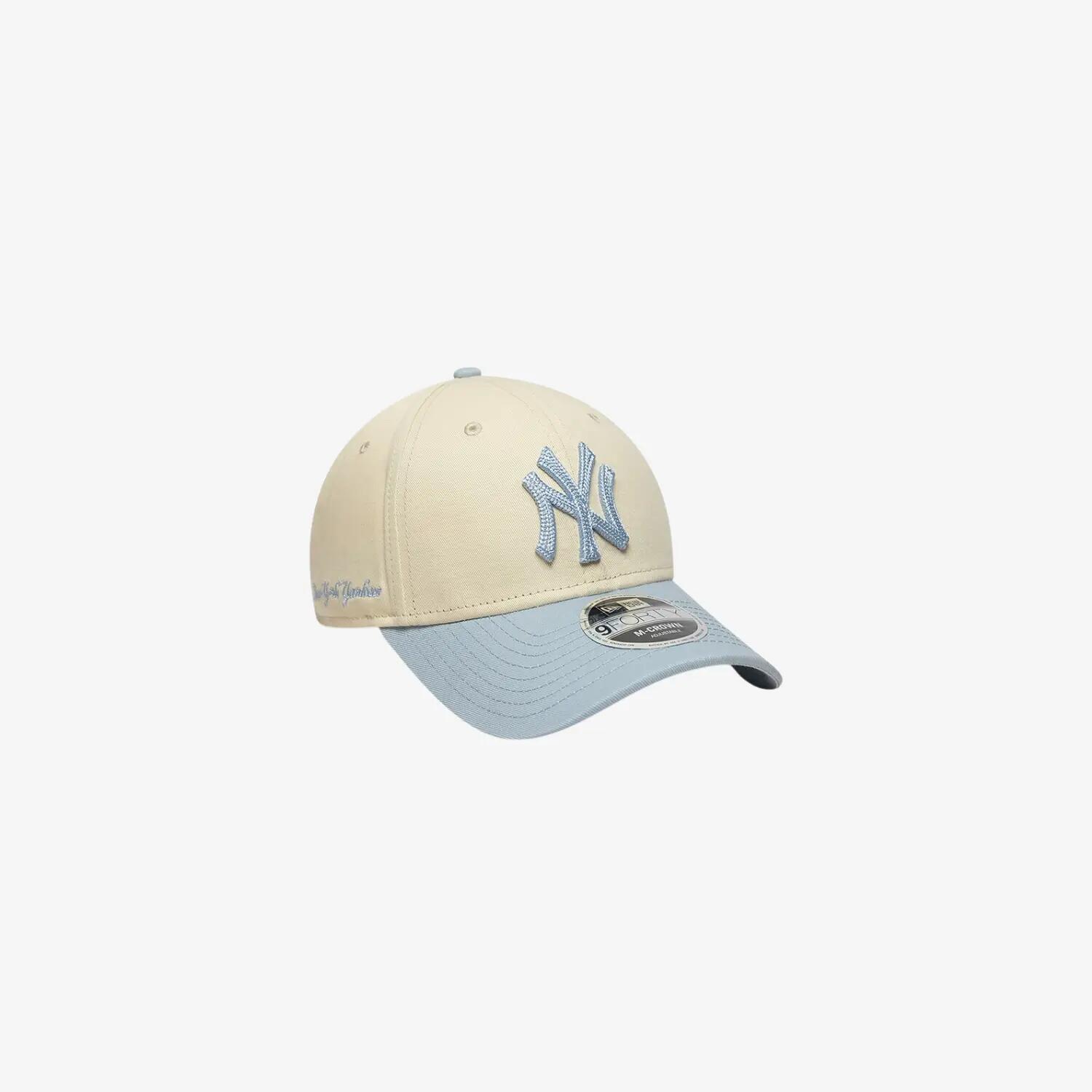 Unisex Kappe New York Yankees Side Script 9Forty Adjustable Cap 3/5