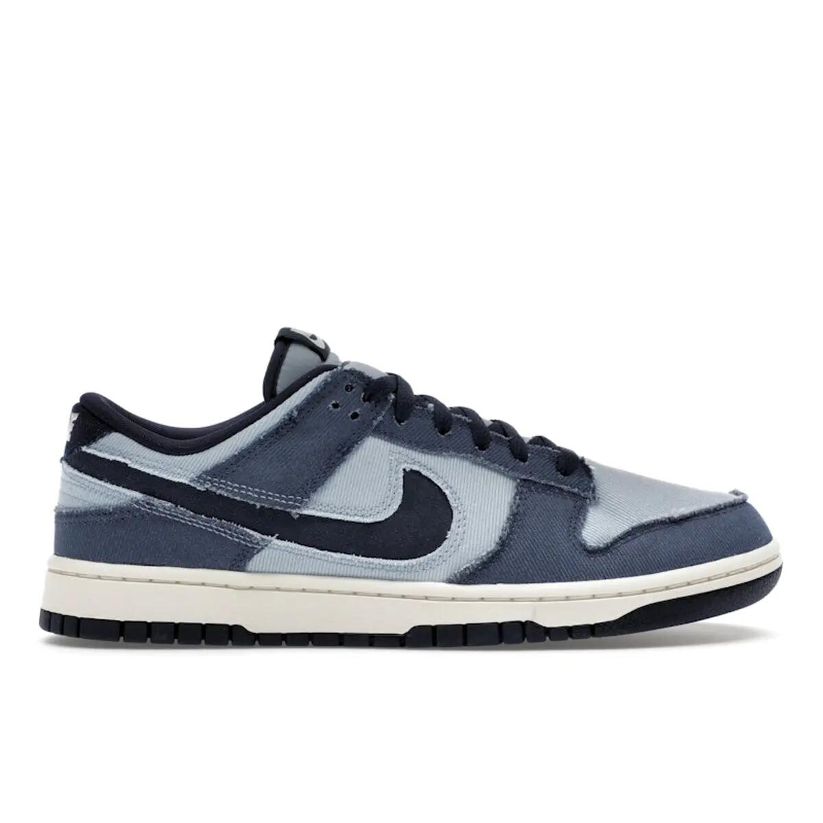 Nike Dunk Low Light Armory Blue Denim 1/6