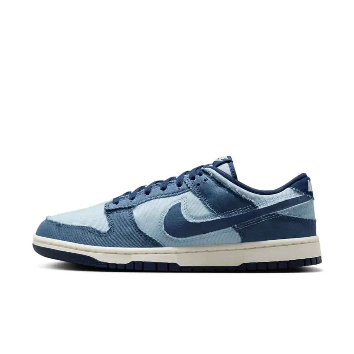 Nike Dunk Low Light Armory Blue Denim 2/6