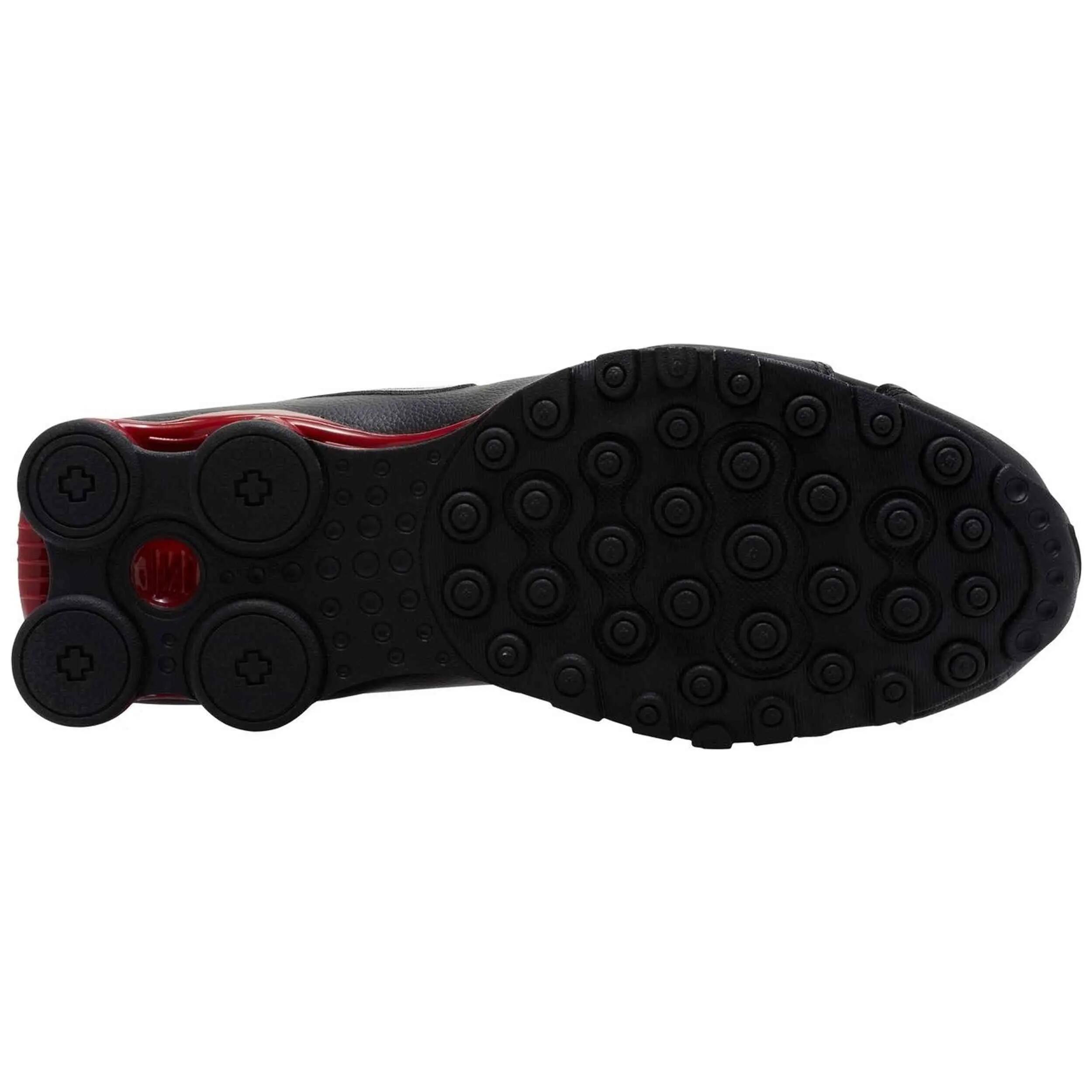 Zapatillas Nike modelo Shox R4 "Negro/Rojo" para hombre 3/3