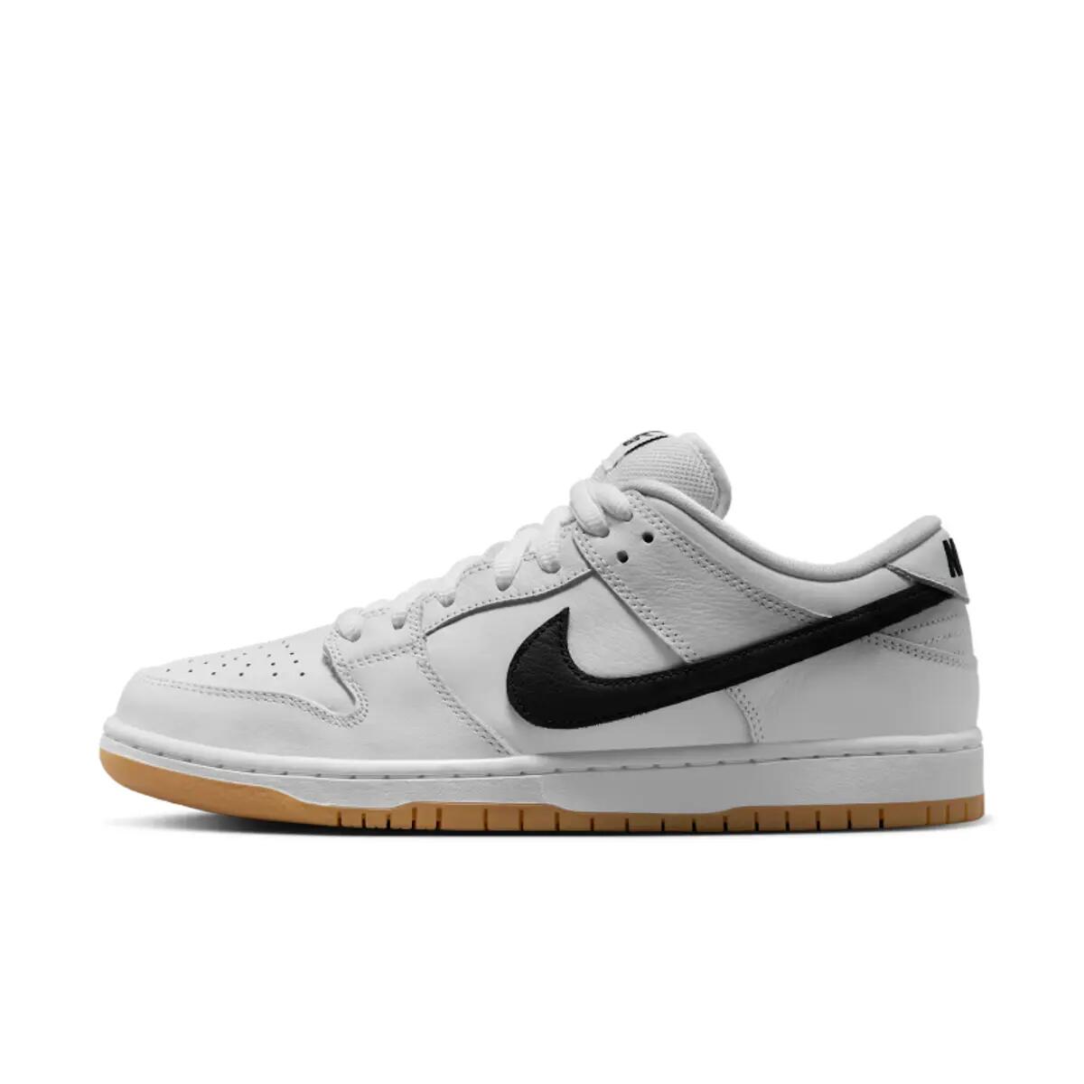 Nike SB Dunk Low Pro White Gum 2/6