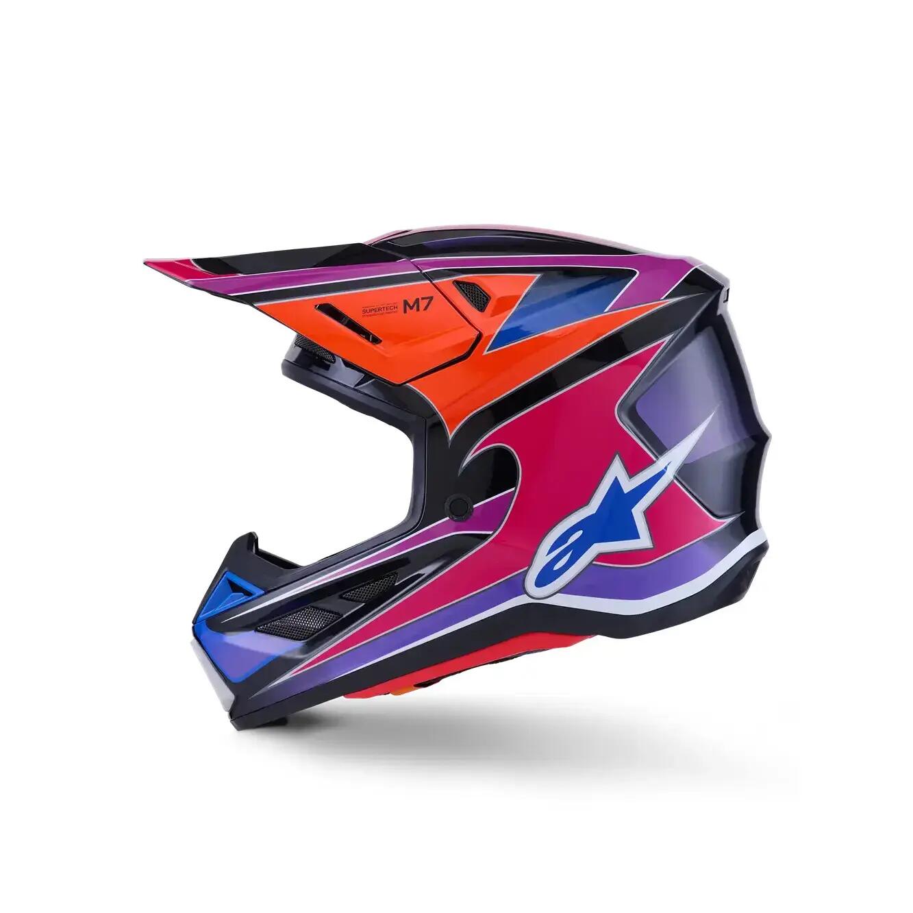 Motorrad-Cross-Helm Alpinestars S-M7 Fuse 5/5