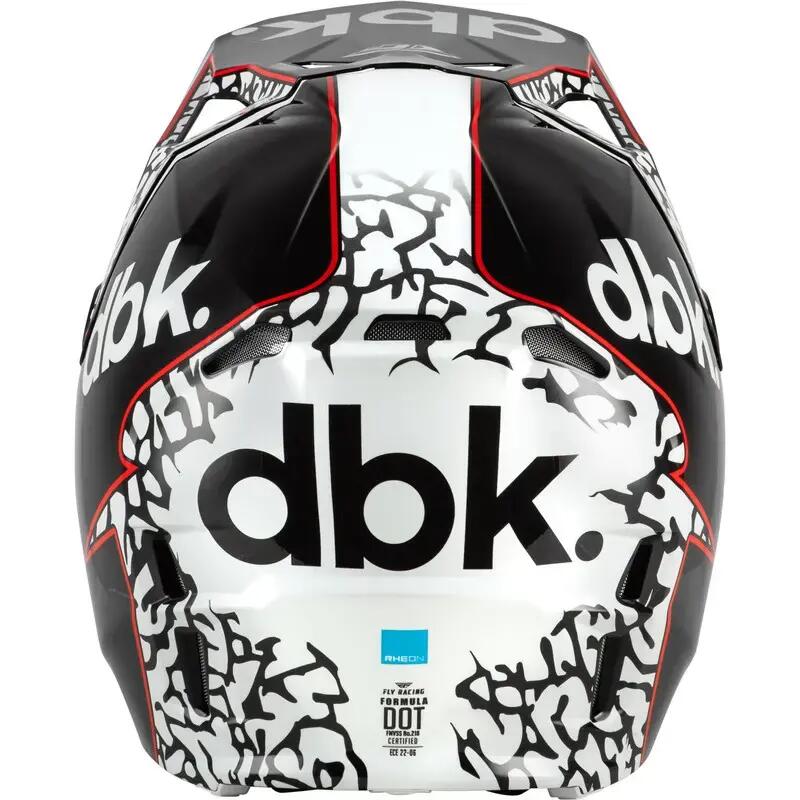 Casco da moto Fly Racing Formula CP Special Edition DBK 3/4