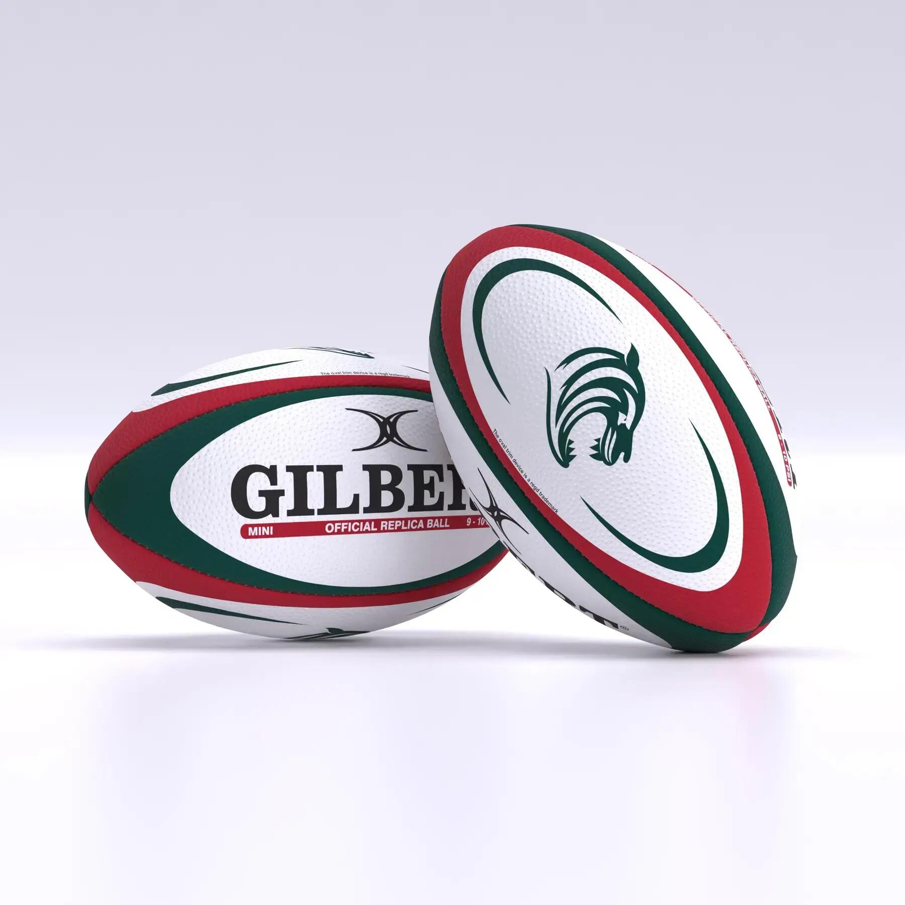 Ballon de rugby Gilbert Leicester Tigers 3/3