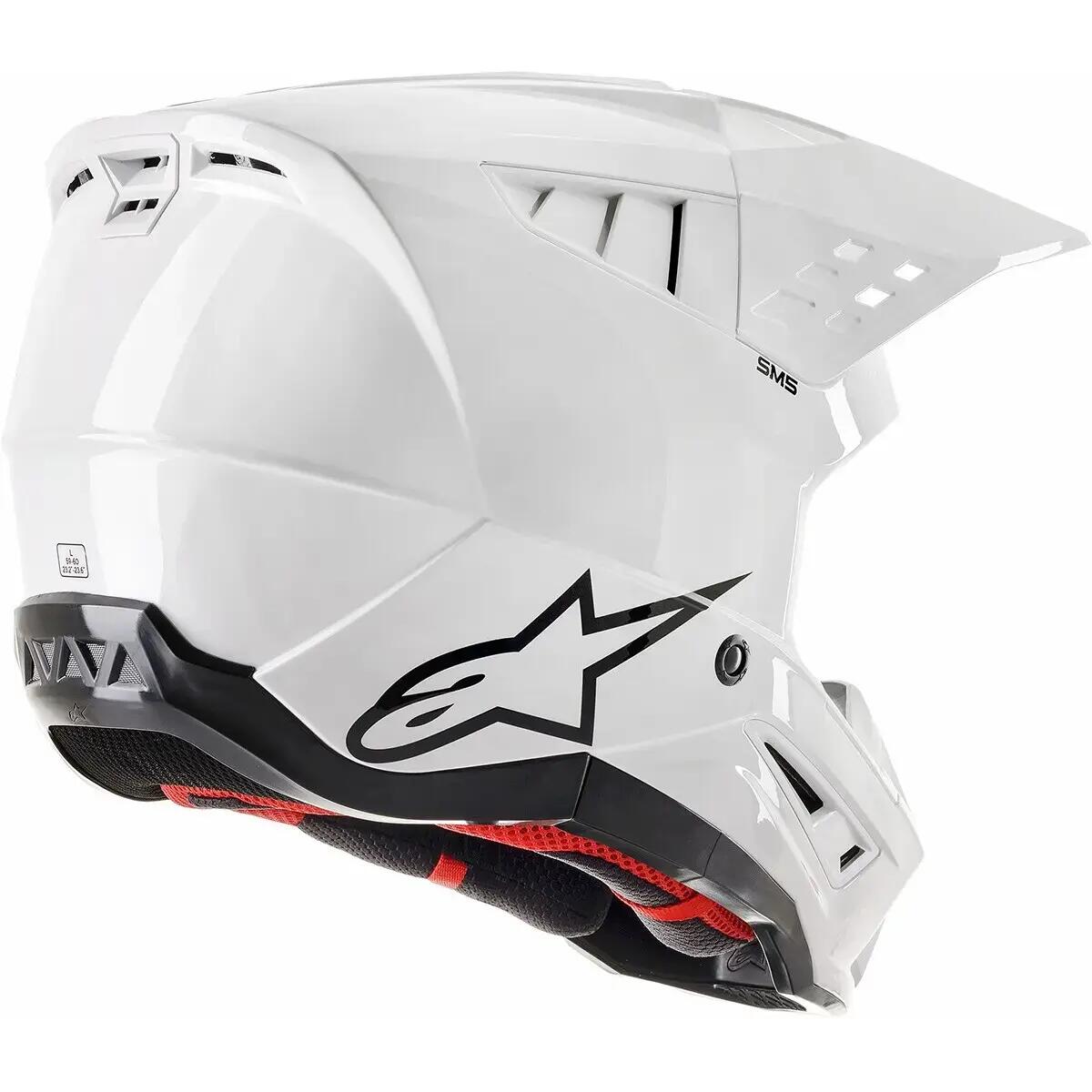 Motorrad-Cross-Helm Alpinestars SM5 Solid 3/5