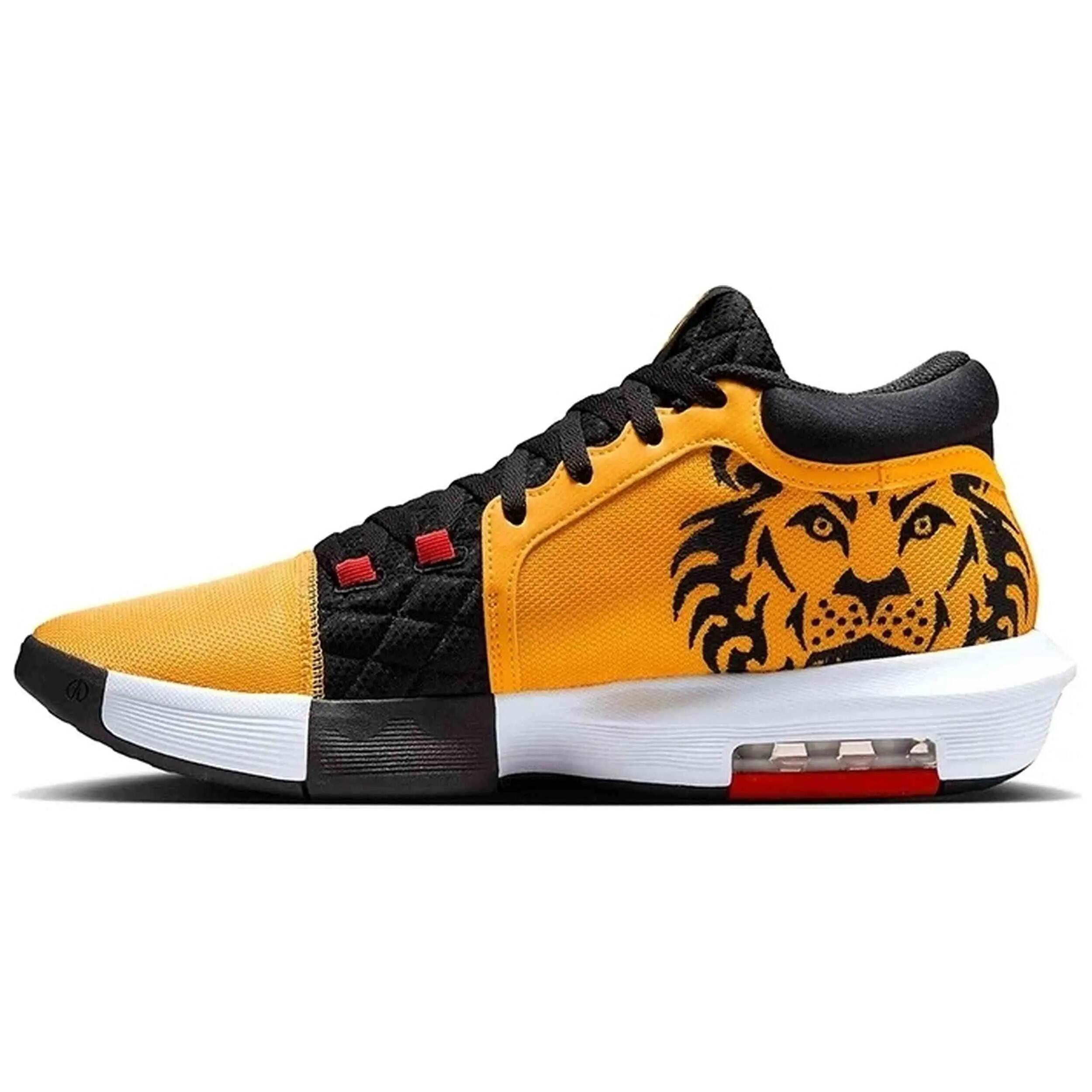 Tênis de basquete Nike modelo Nike LeBron Witness 8 "University Gold para homem 2/4