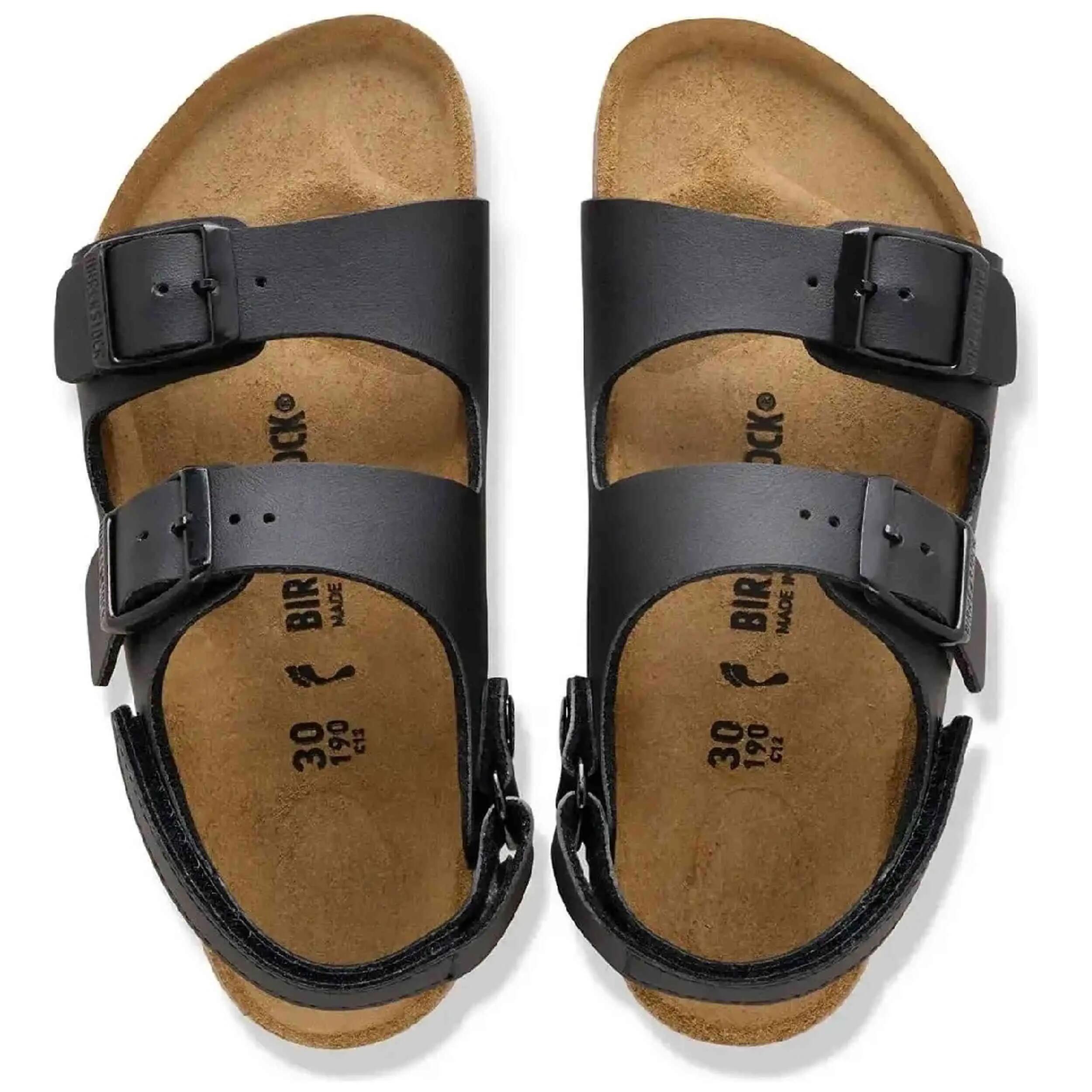Sandali Birkenstock modello 1032009BI MILANO AS BIRKO FLOR An per unisex ragazzi 3/5