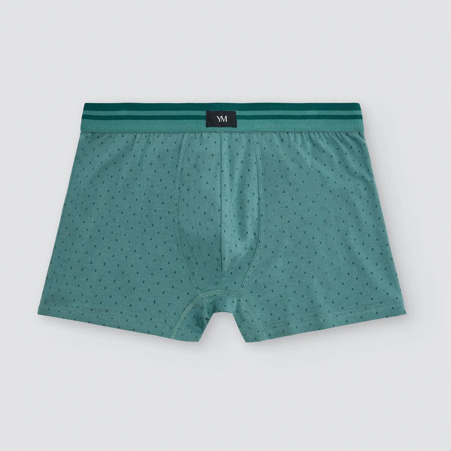 Pack 2 bóxers algodón estampado montañas y motivos geométricos 5/7