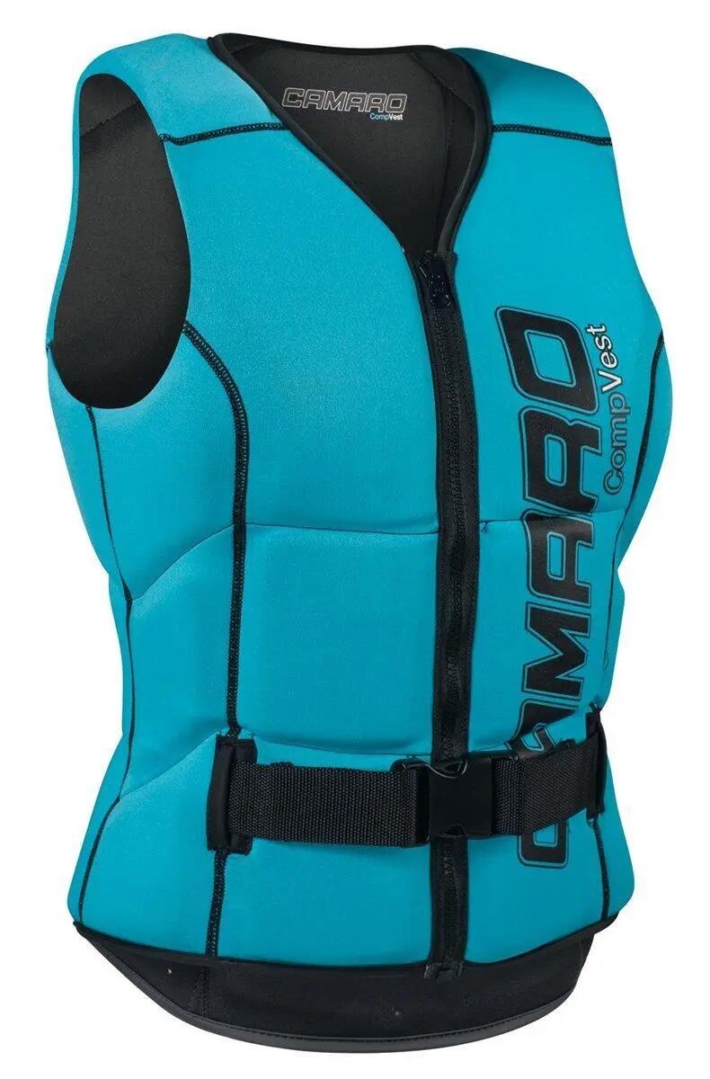 Damen Comp Slasher Neopren Prallschutzweste für Wakeboard Kitesurfen Wasserski 2/5