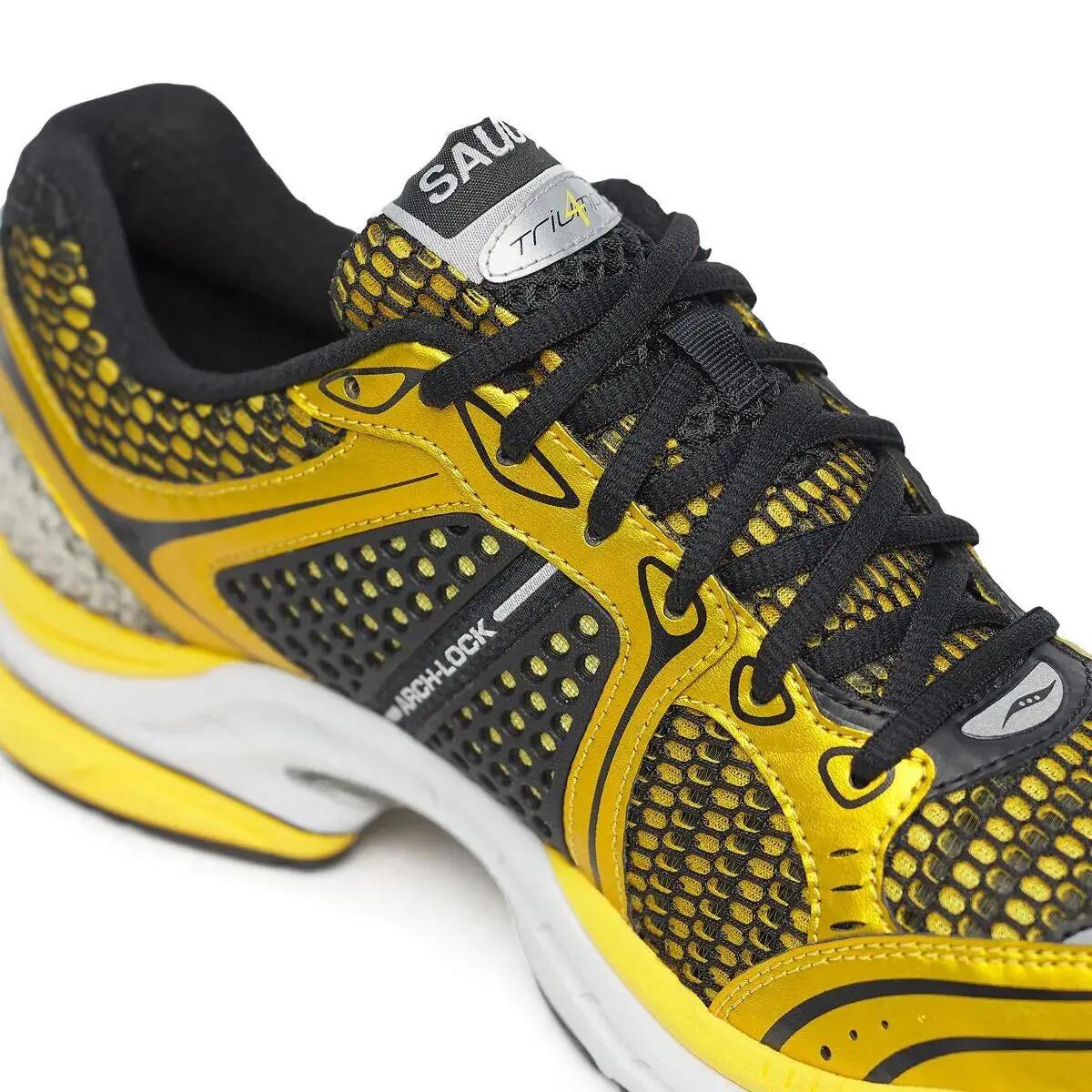 Buty do biegania Saucony ProGrid Triumph 4 Żółte 3/10