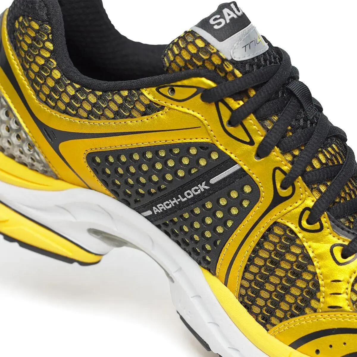 Buty do biegania Saucony ProGrid Triumph 4 Żółte 2/10