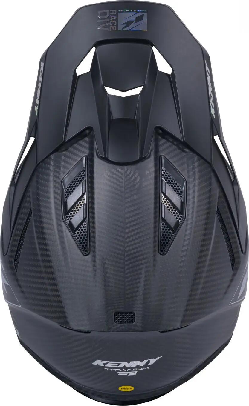Casque Intégral Kenny Titanium Carbone Matt Holographic 5/5