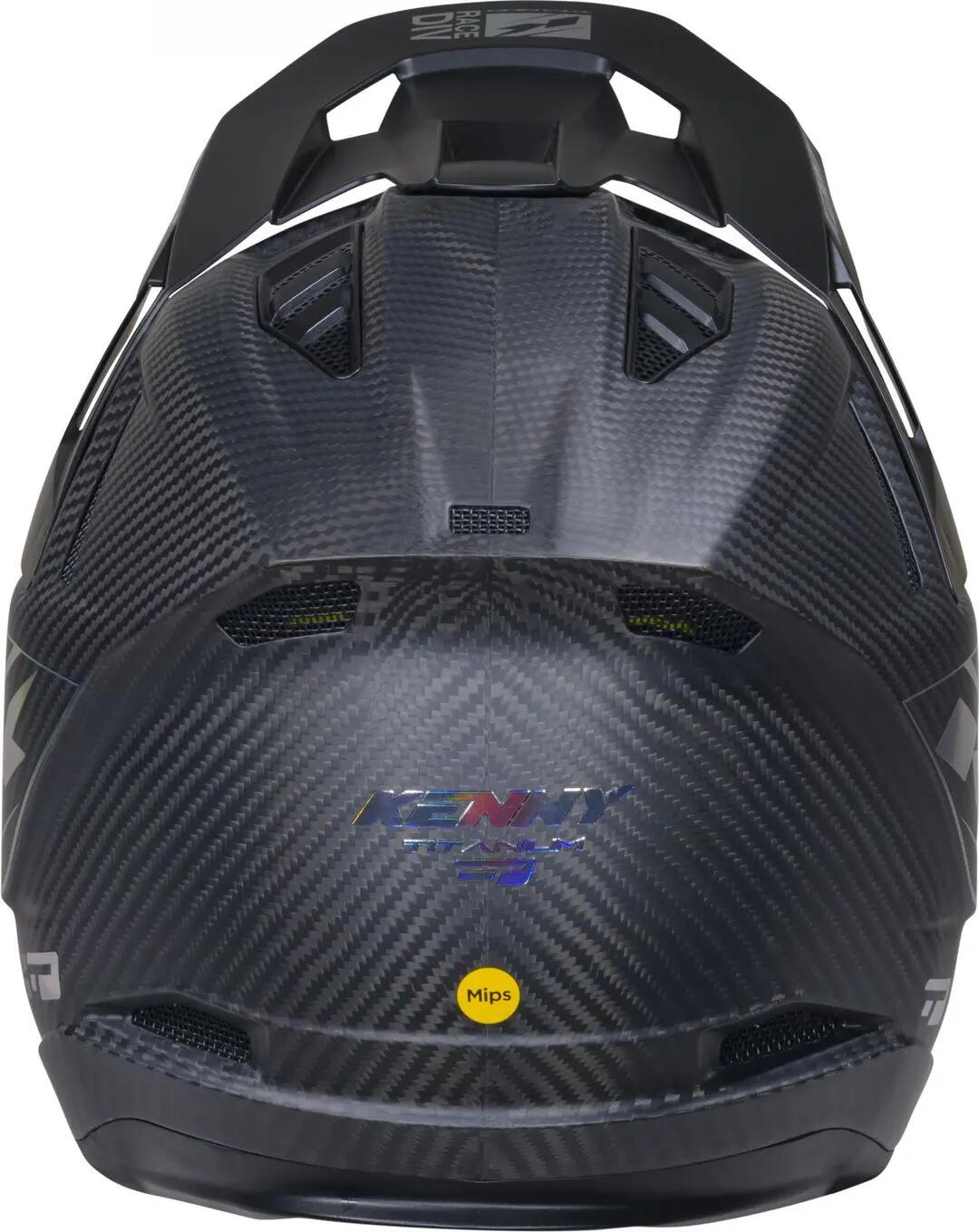Casque Intégral Kenny Titanium Carbone Matt Holographic 3/5
