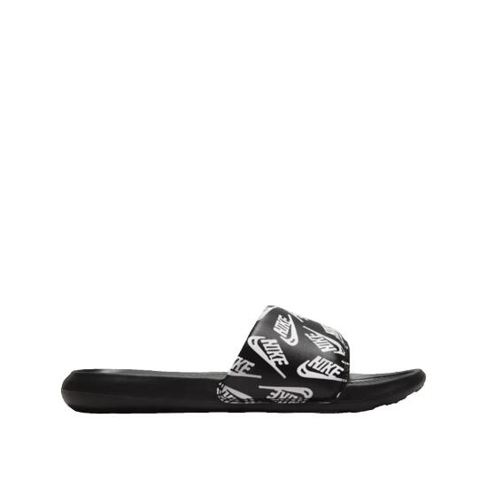 Sandalias Nike Victori One Impreso Negro/Blanco