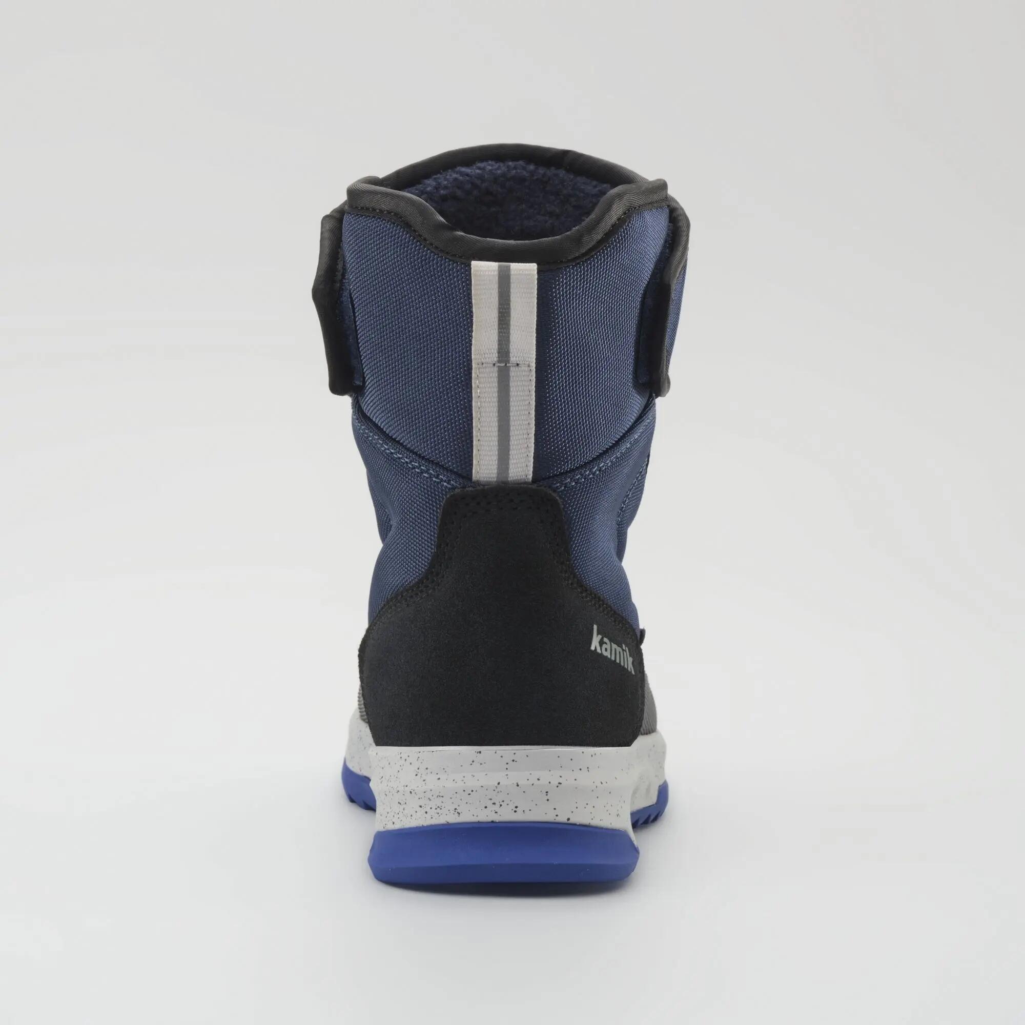 Enfants STORMEXEZ Bottes d'hiver Gris Bleu marine 3/9
