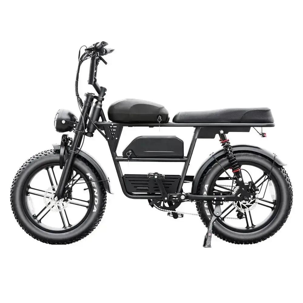 EB30 Dupla bateria - Fatbike elétrica - 20 polegadas - 250W - 1498Wh - Preto 2/4