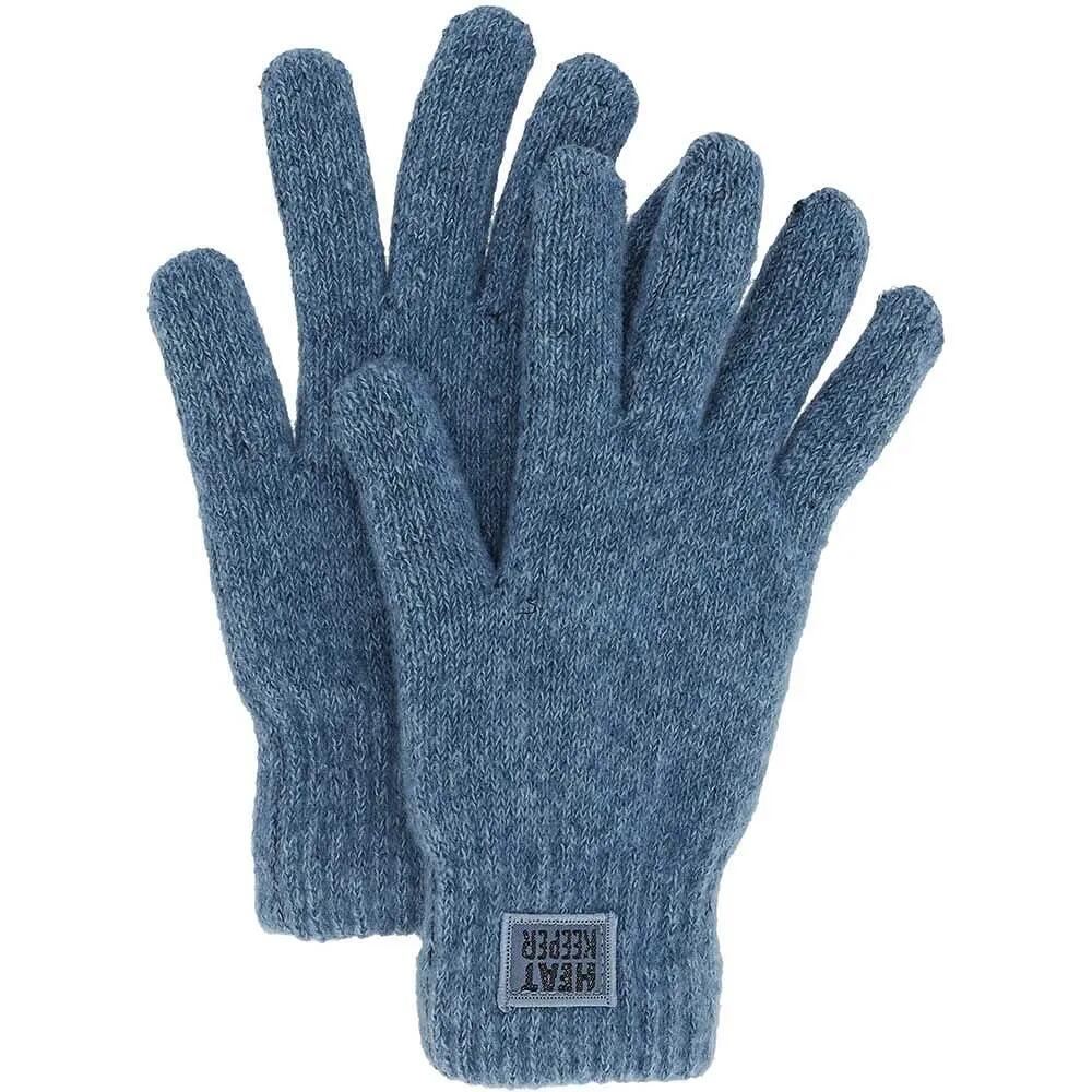 Funktionshandschuhe Damen - Denim meliert 3/4