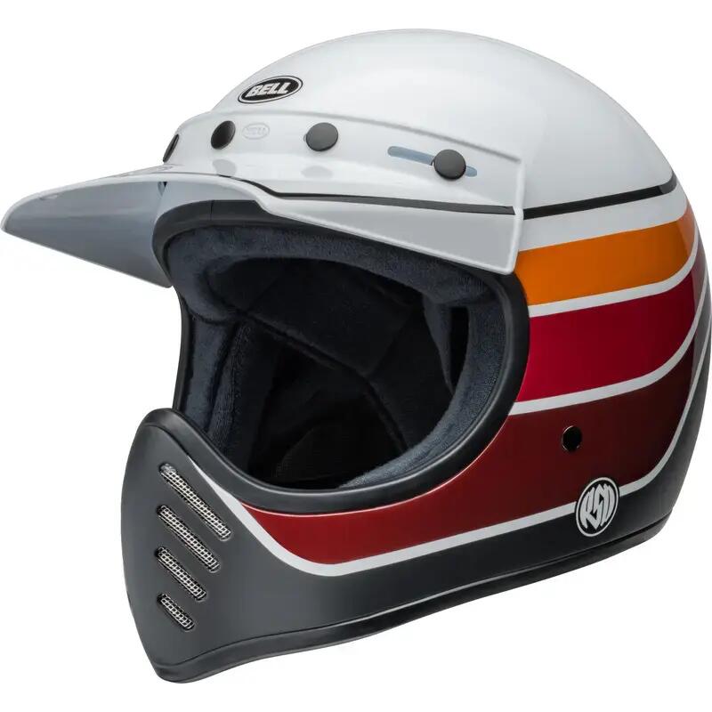 Kask motocyklowy z pełną twarzą Bell Moto-3 6/7