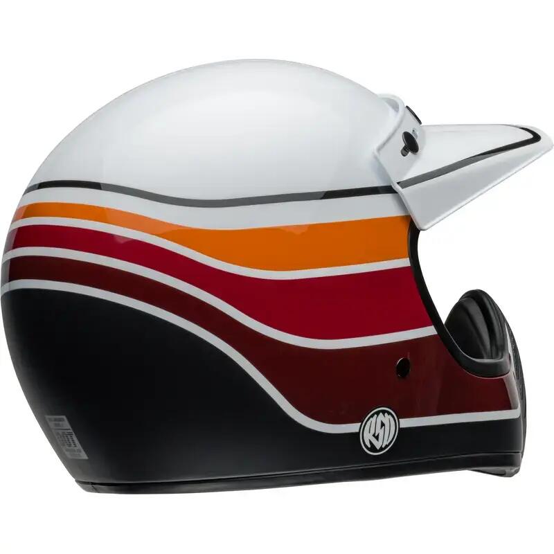 Kask motocyklowy z pełną twarzą Bell Moto-3 3/7