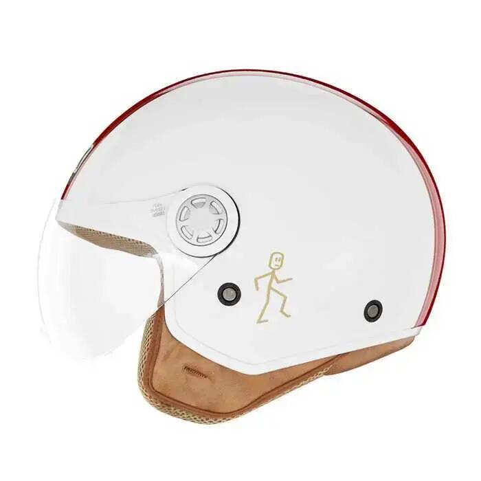 Casco da moto jet Nox N210 Evo 2/3