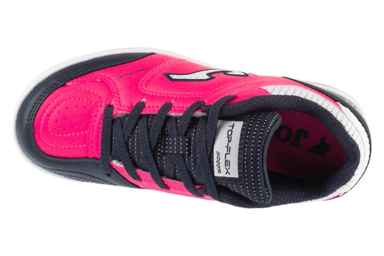 Buty halowe do piłki nożnej dziewczęce, Top Flex Jr 26 TPJW IN 3/4