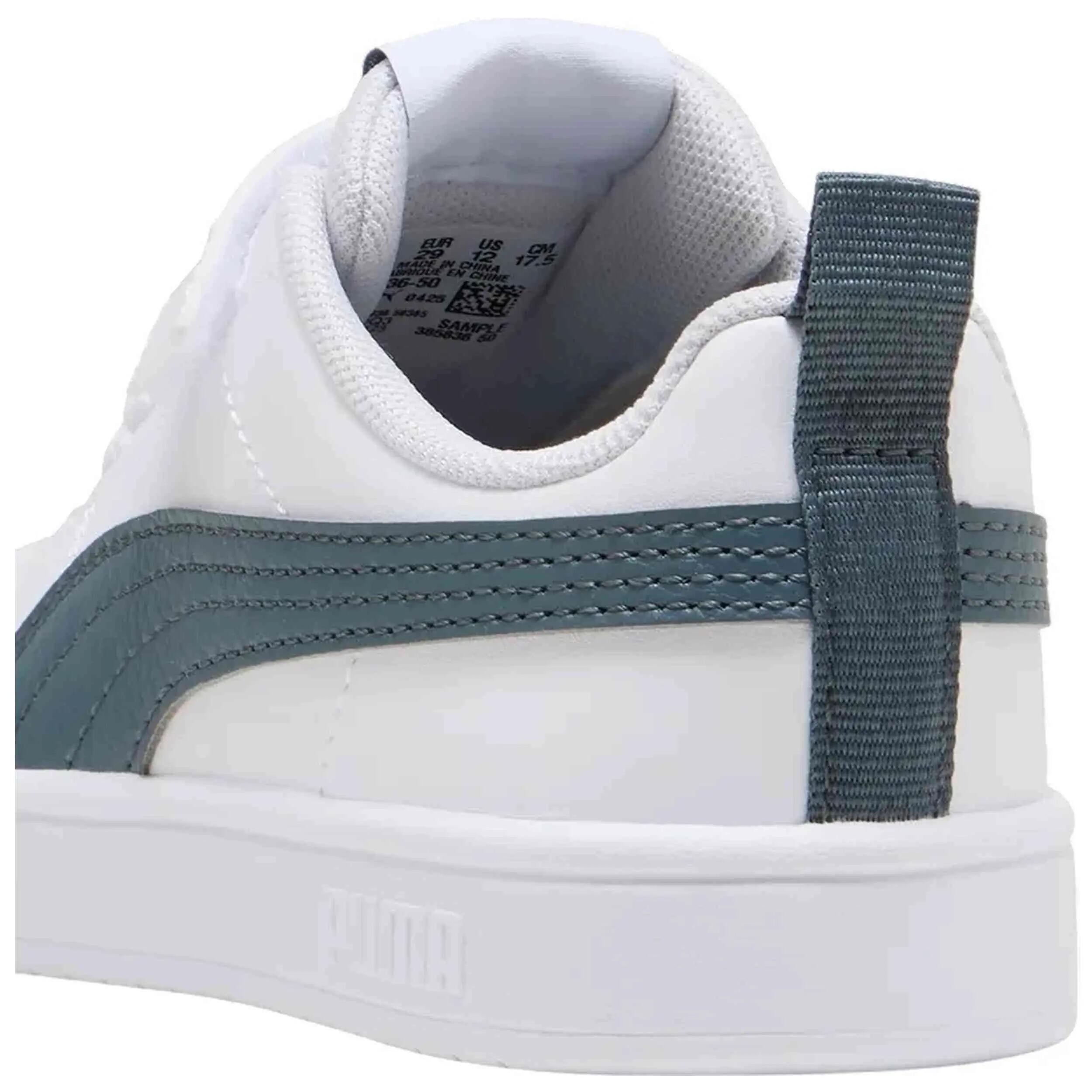 Schoen Puma model Rickie "White-Evening Blue" voor unisex jongens 5/5