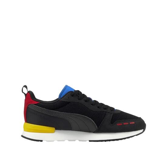 Zapatos PUMA R78 Negro/Amarillo/Azul