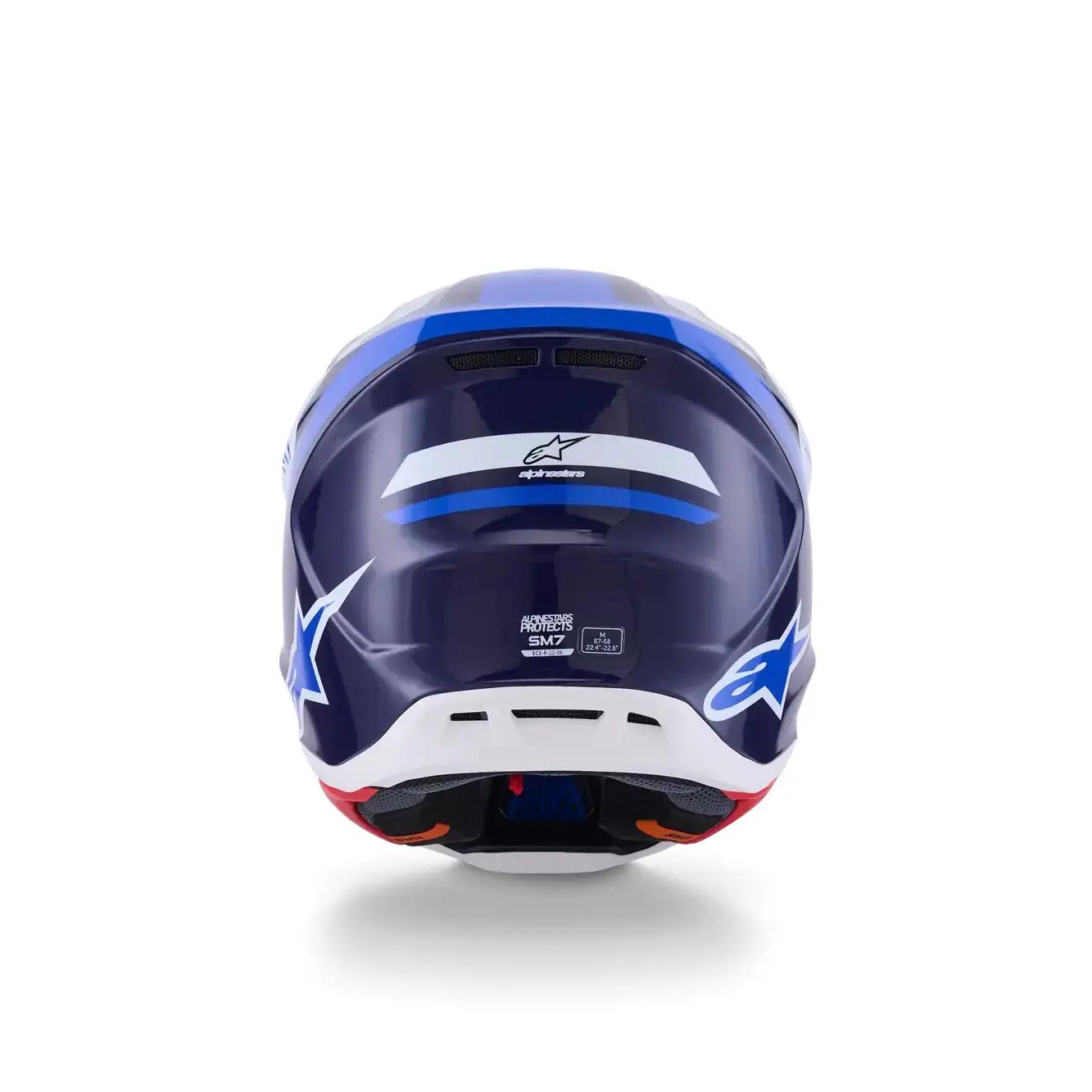 Motorrad-Cross-Helm Alpinestars S-M7 Rise 5/5