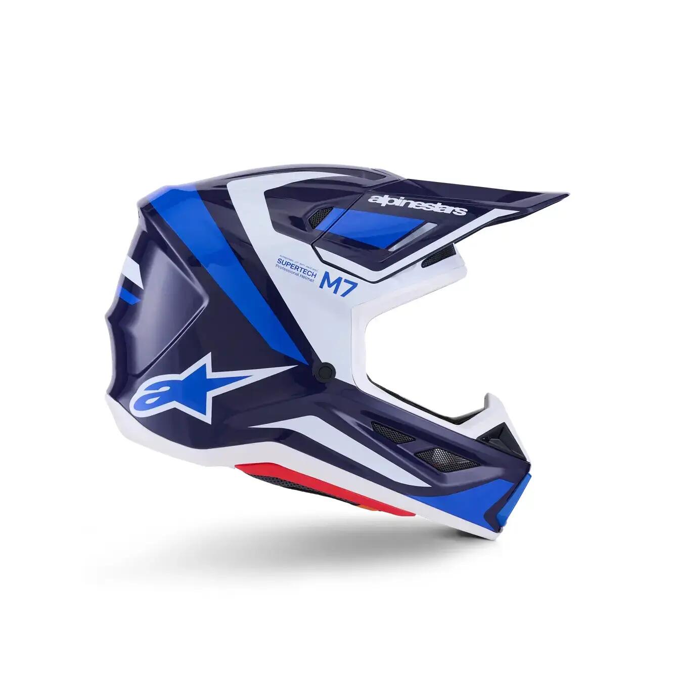 Motorrad-Cross-Helm Alpinestars S-M7 Rise 4/5