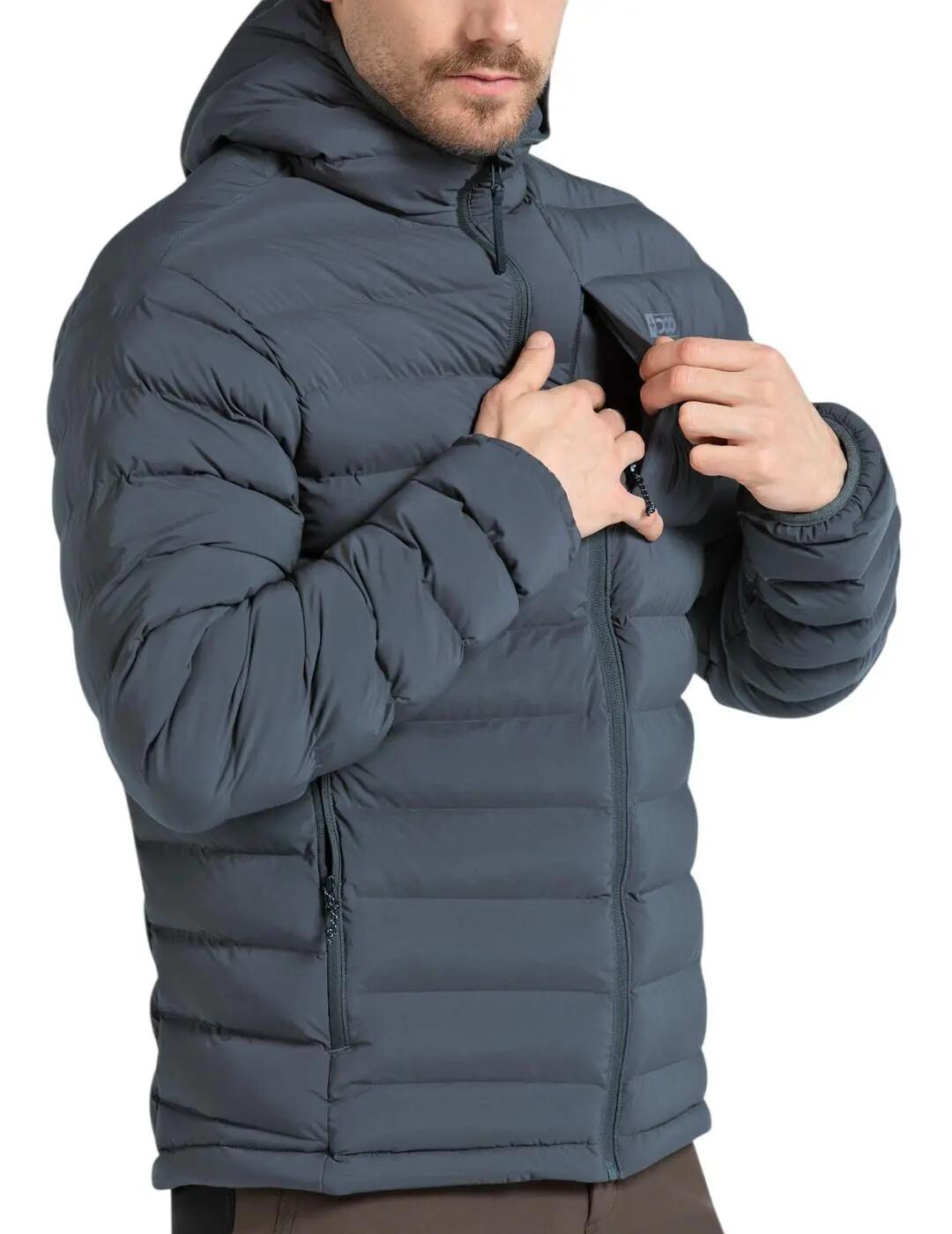 Chaqueta acolchada para Hombre +8000 Jans-084 Gris 5/5