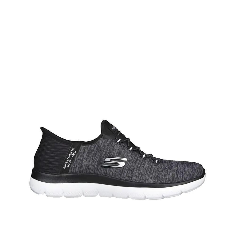 Chaussures Skechers Summits Dazzling Haze Noir/Blanc 1/1