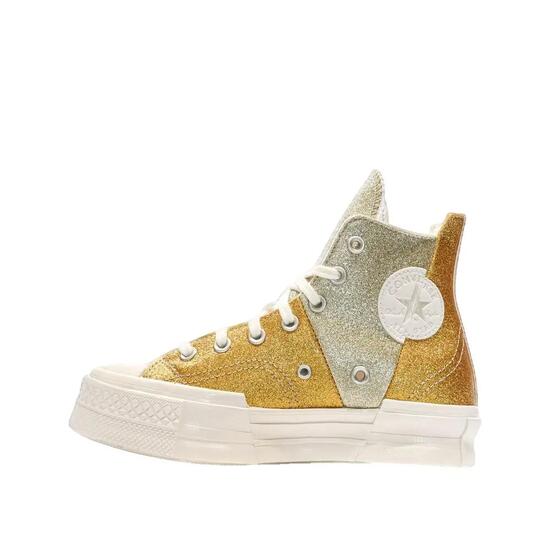 Zapatillas Converse Chuck 70 Plus Glitter Hi Oro
