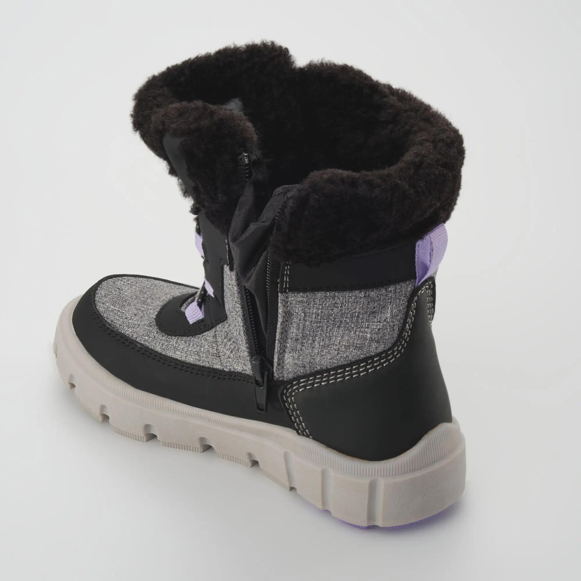Enfants SEEKERF Bottes d'hiver Gris foncé 9/10