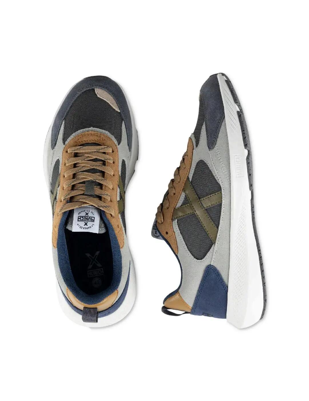 Baskets pour Homme Munich Loop 09 Multicolore. 6/6