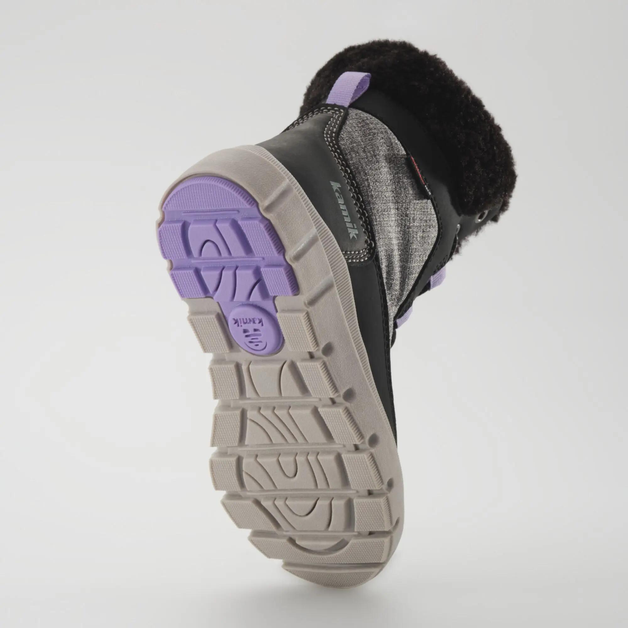 Enfants SEEKERF Bottes d'hiver Gris foncé 6/10