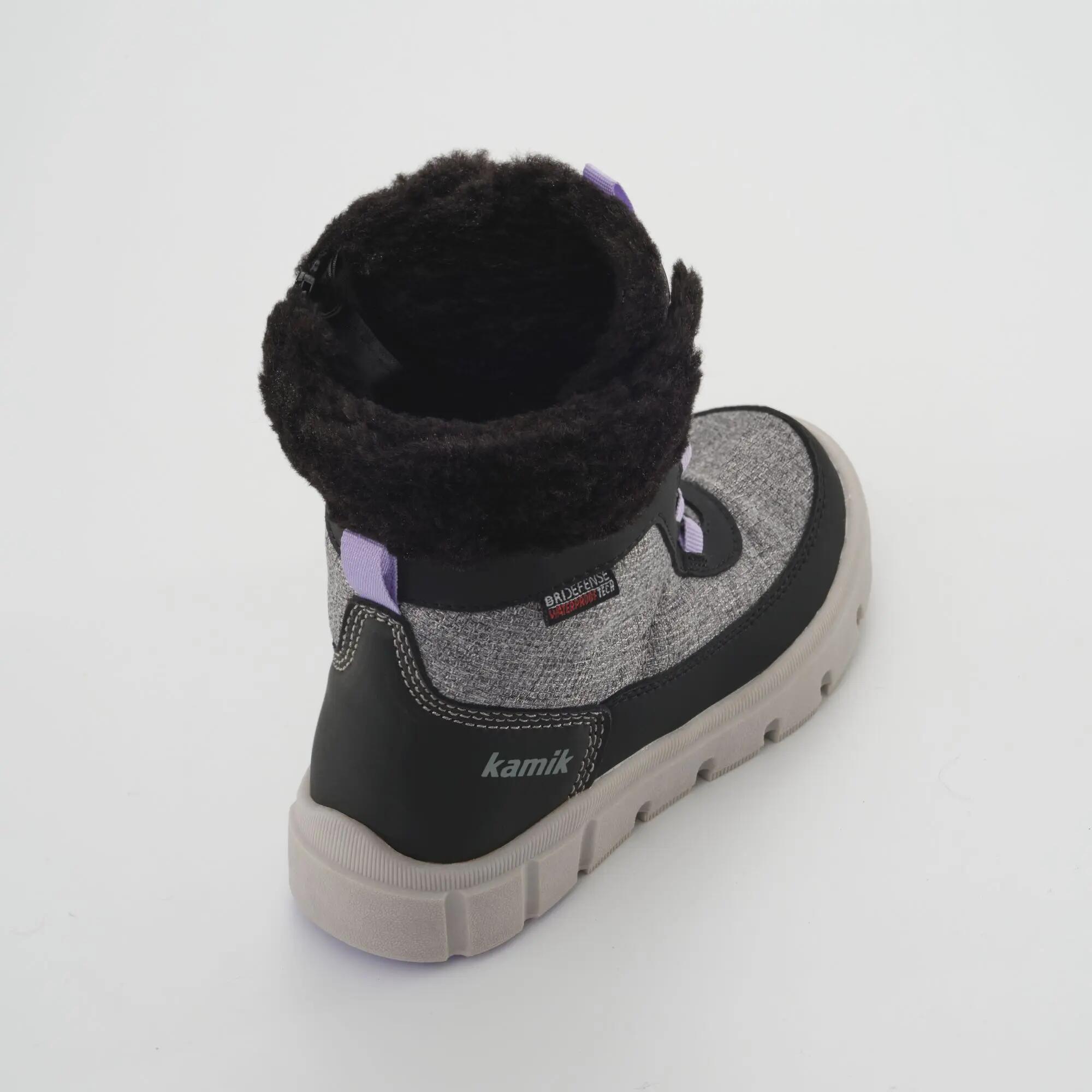 Enfants SEEKERF Bottes d'hiver Gris foncé 5/10